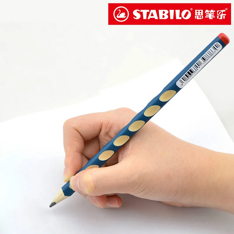 

Stabilo Pencil Right Hand Pupils Writing Lapices Anti-bite Non-toxic Pencil Lapices Pencil Holding Helper Design School Supplies