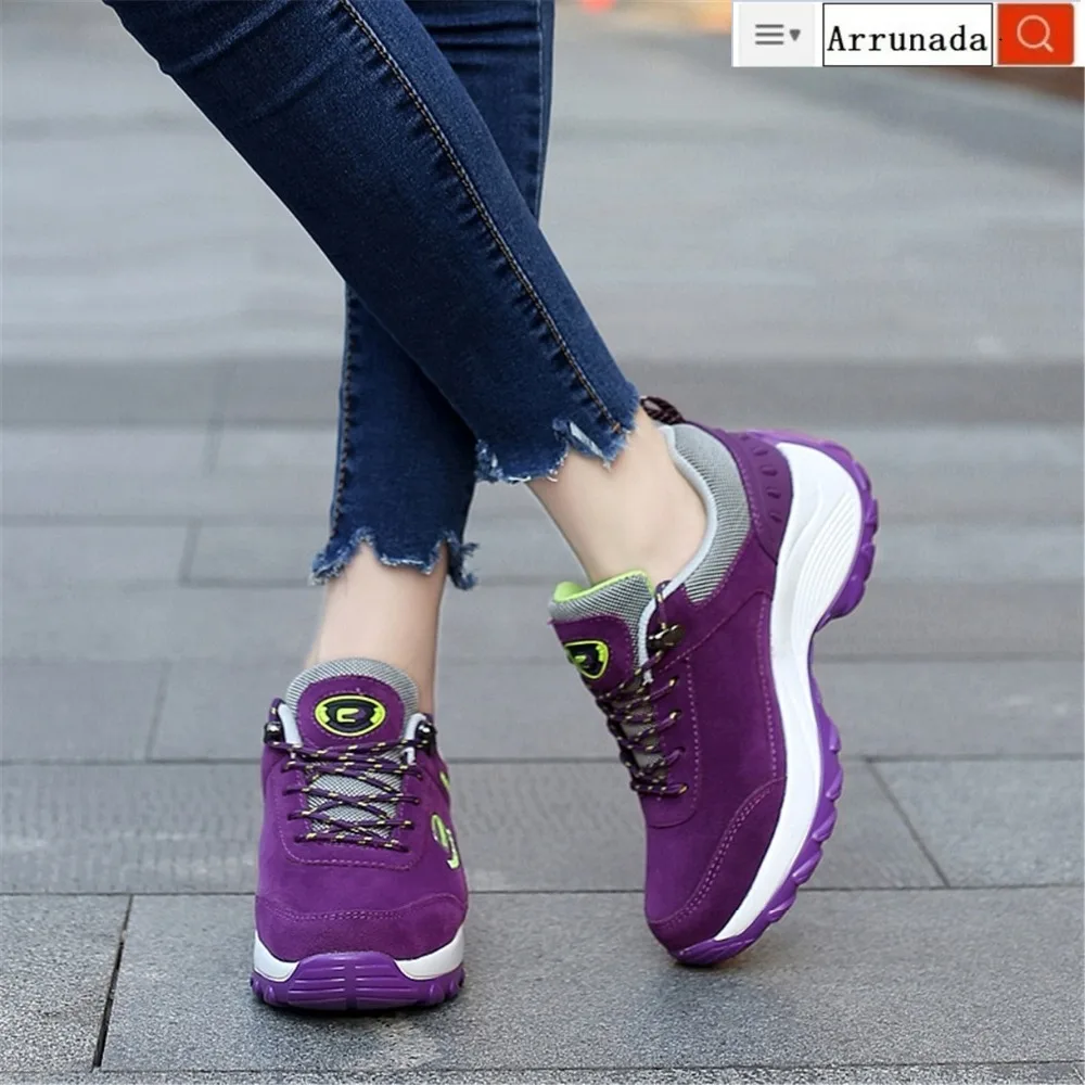 

Женская Вулканизированная обувь; Zapatillas Plataforma; женские кроссовки на танкетке; женская обувь на шнуровке; Chaussure Femme Arrunada