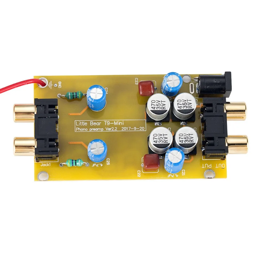 Douk audio Little Bear T9 мини Phono усилитель предварительный мм поворотный RIAA аудио hi fi