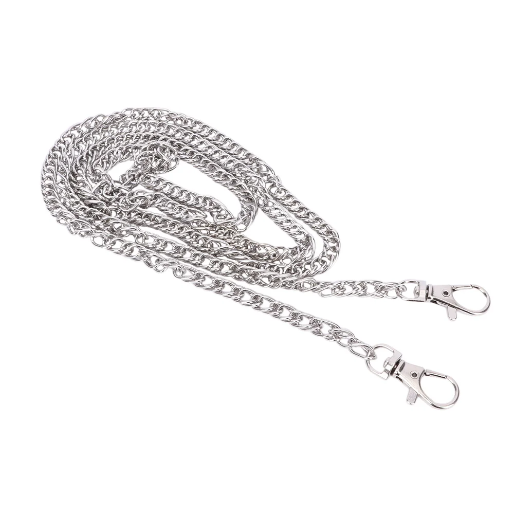 

120 см 100 см 40 см металлический кошелек из нержавеющей стали на ремешке-цепочке ручка через плечо сумка на ремне металлическая Замена