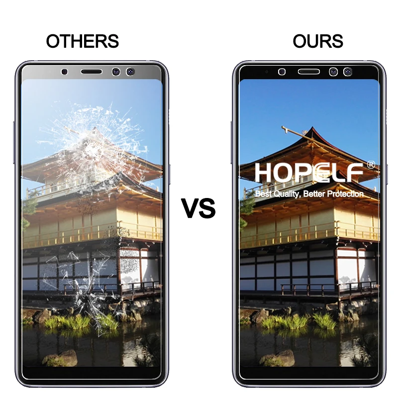 2 шт закаленное стекло для samsung Galaxy A8 защита экрана A830 Защитное стекло для телефона для samsung A8 Plus стекло