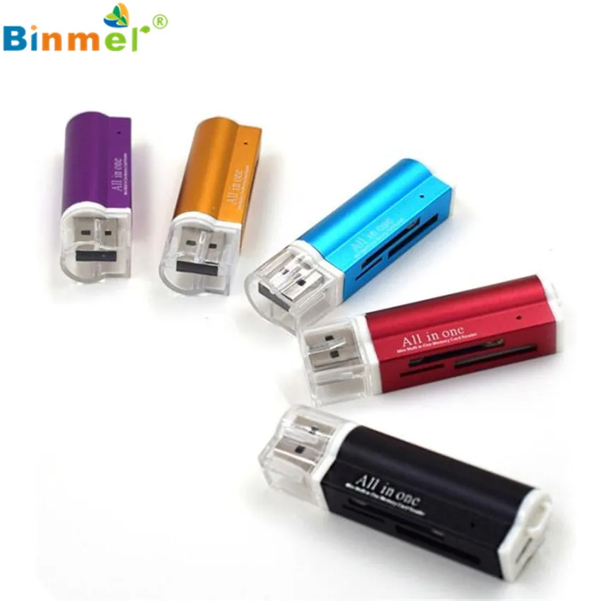 Для Micro SD SDHC TF M2 MMC MS PRO DUO все в 1 USB 2 0 Мульти устройство для чтения карт памяти BU MINI
