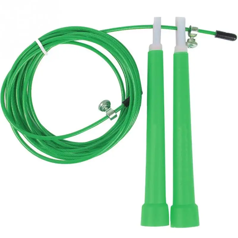 

High-speed Jump Rope Skipping Fitness Ropes Gym Home Sports Wearable 7Colors 3M Cable Wire Length Adjustable