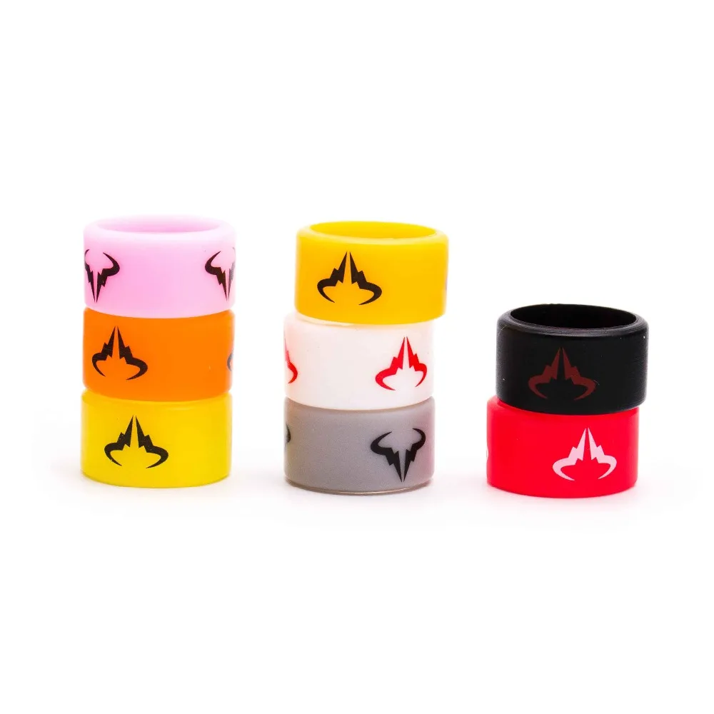 10 шт./лот Bull Vape Band резиновый силиконовый декоративный кольцо для вейпа аксессуары