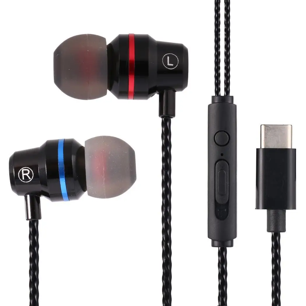 Type c наушники Pro гарнитура с микрофоном для мобильного телефона Xiaomi Auriculares Fone de