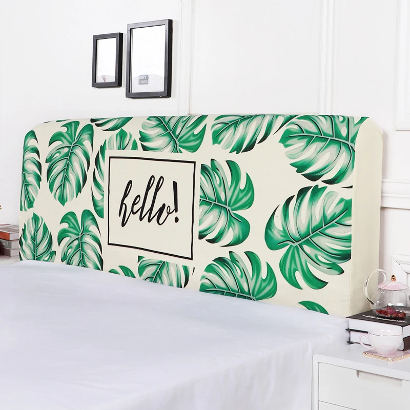 Защитный чехол на кровать с изображением скандинавского мультяшного узора из