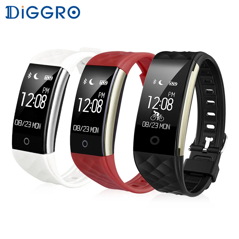Умный Браслет Diggro S2 с Bluetooth, монитор сердечного ритма, IP67, спортивный фитнес-трекер, браслет для телефона на базе Android IOS