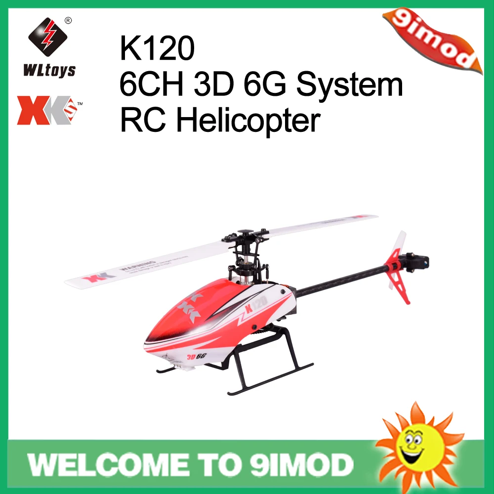 Wltoys XK K120 6CH 3D 6G бесщеточный двигатель Радиоуправляемый вертолет с передатчиком