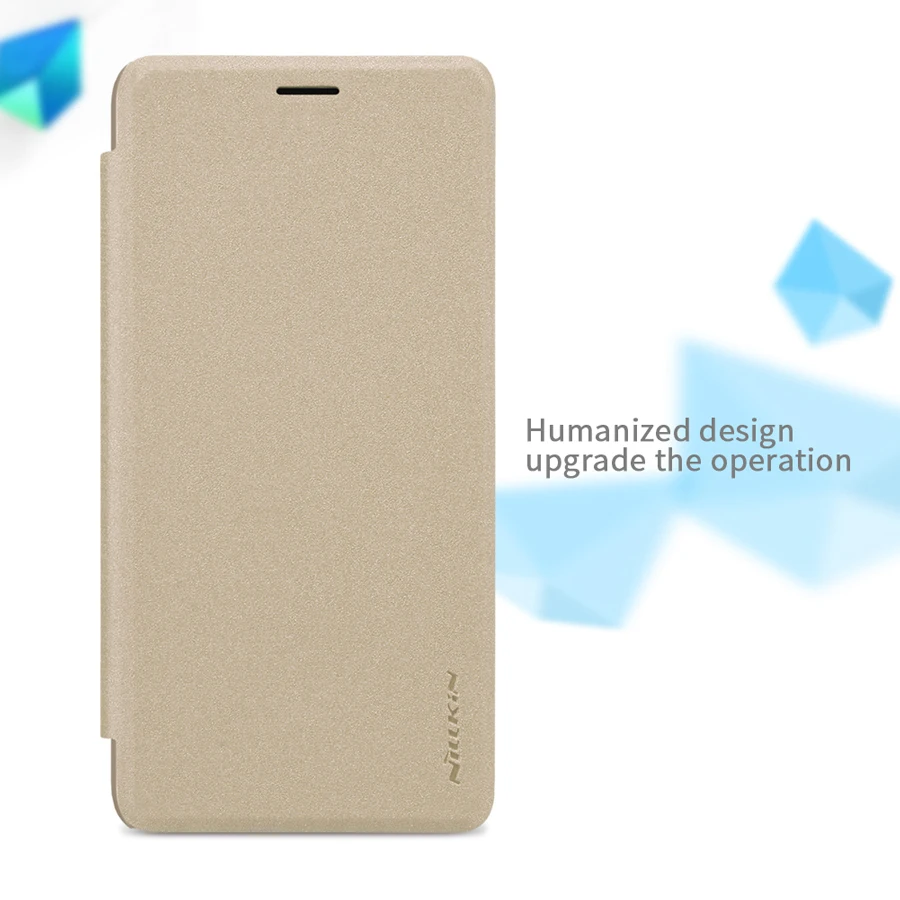 1 шт. Nillkin Новый кожаный чехол Sparkle Leather Case мобильного телефона защитный для Meizu M6