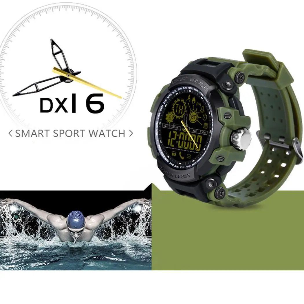 Пошаговое отслеживание сна напоминание сообщение водонепроницаемые Смарт часы |