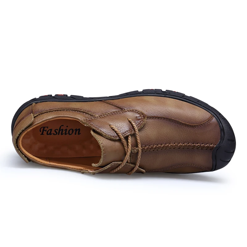 Мужские классические туфли оксфорды из натуральной кожи на плоской подошве|shoes brand men|shoes classicshoes fashion men |