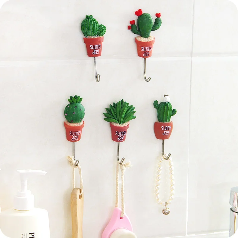 5 шт. настенные крючки для ключей в Корейском стиле|Крючки и направляющие| |