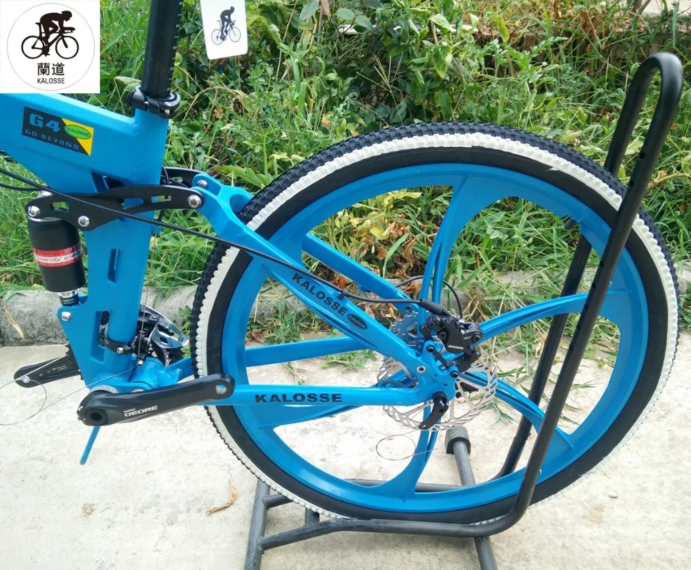Велосипед внедорожник Kalosse горный велосипед с мягким хвостом гидравлические