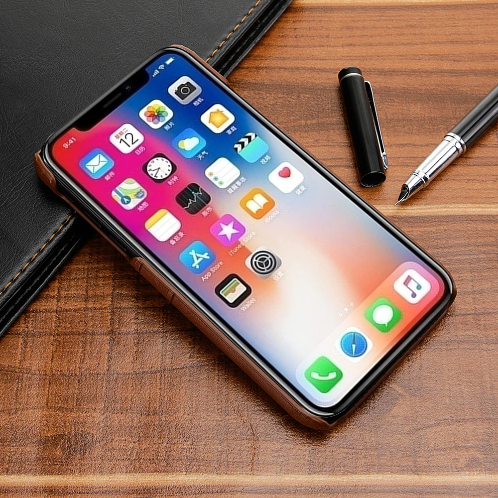 Для iphone XS XR Обложка Luxury кожаный чехол-сумка для телефона 6s 7 плюс 8X10 чехол с