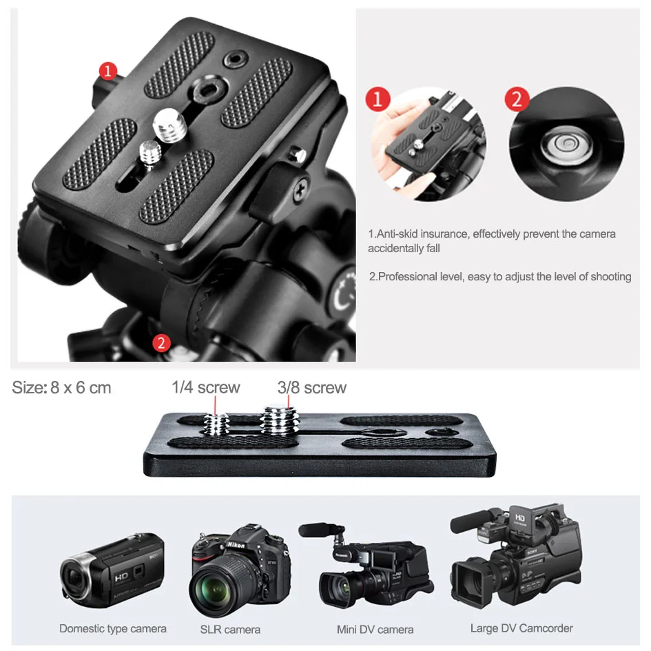 Профессиональный сверхмощный штатив ALUMOTECH 1 8 м Weifeng717 видеокамера DSLR Cam Studio|1.8m