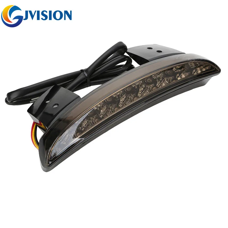 Новый Дым рубленый краевой светодиодный задний светильник для H arley Iron Sportster XL883