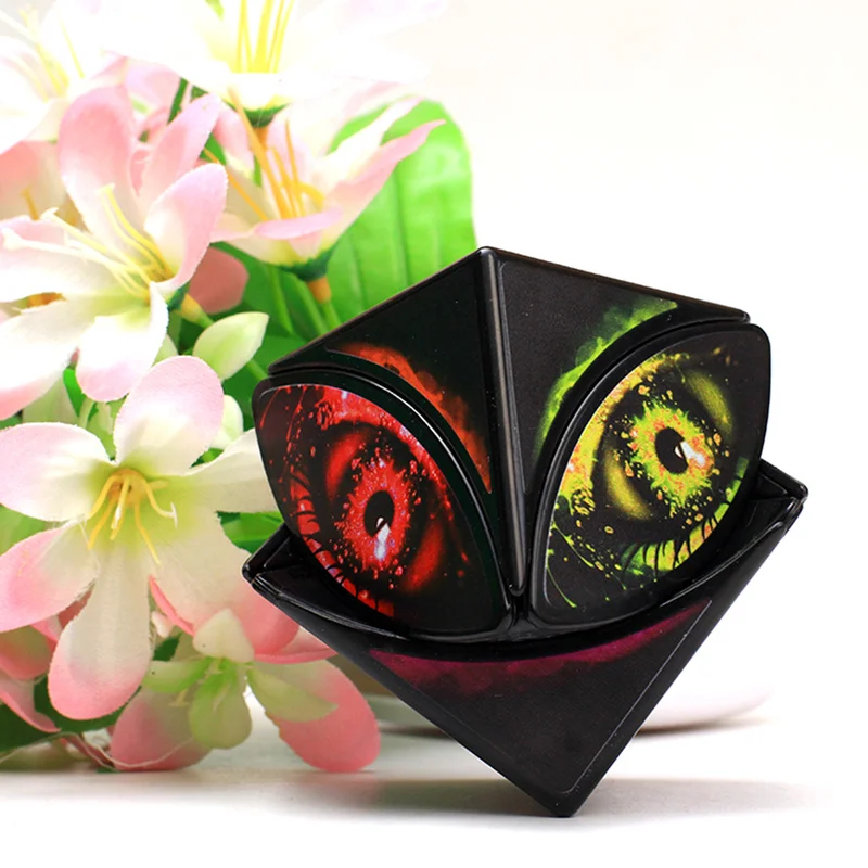 New Arrival Zcube Ivy evil eyes Cube The First Twist Cubes of Leaf Line Puzzle Magic Educational Toys cubo magico | Игрушки и хобби