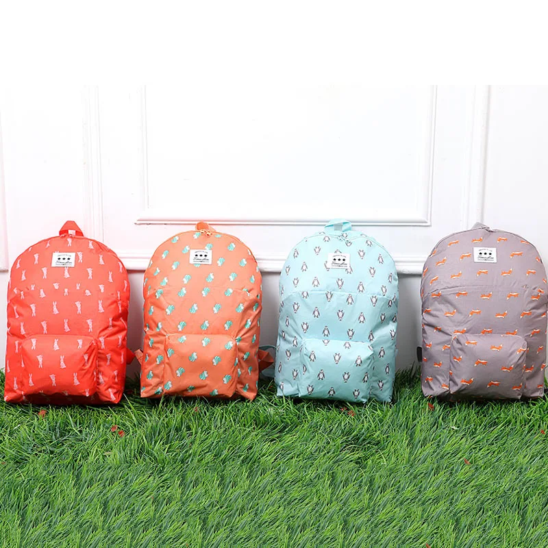 Foldable Teenager Schollbag Lightweight Waterproof Cute Backpack Capacity 20-35L | Багаж и сумки