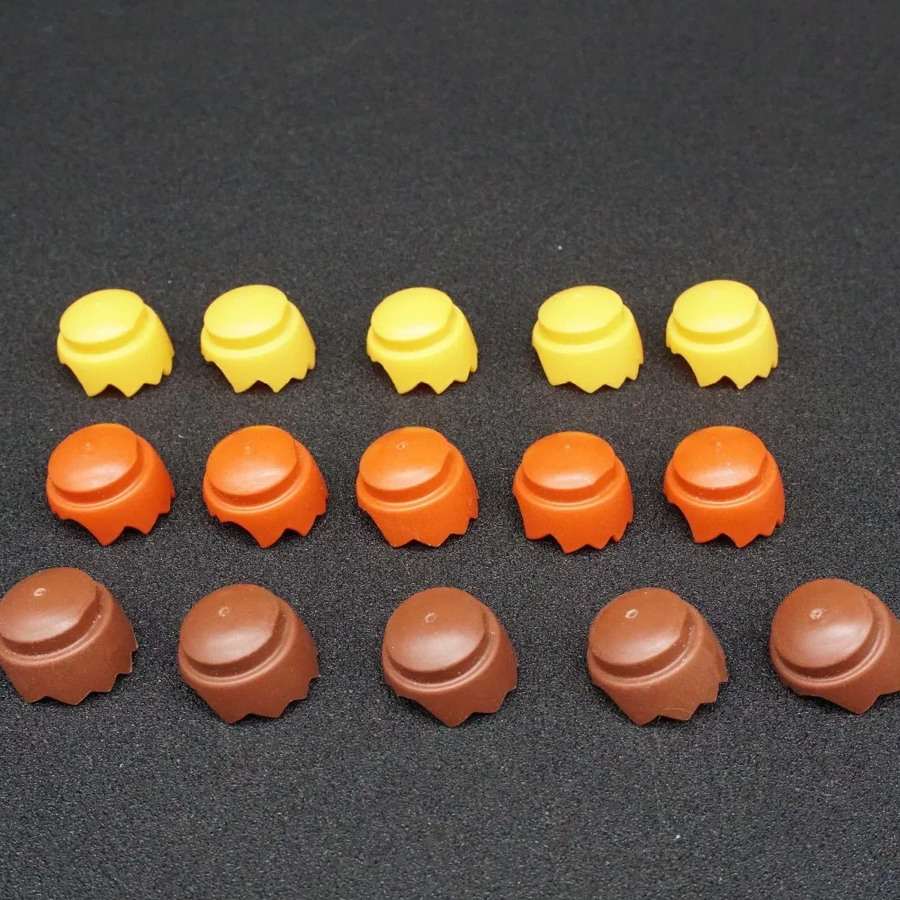Аксессуар для шлема Playmobil 3 цвета Фигурка Модели оружия строительных блоков