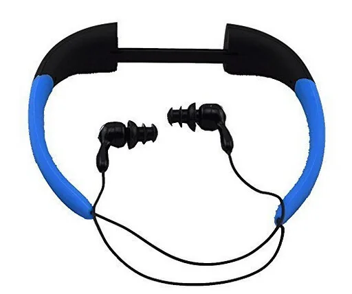 IPX8 водонепроницаемый плавательный MP3 плеер спортивные беспроводные Bluetooth наушники Шейная гарнитура наушники для плавания Дайвинг Серфинг