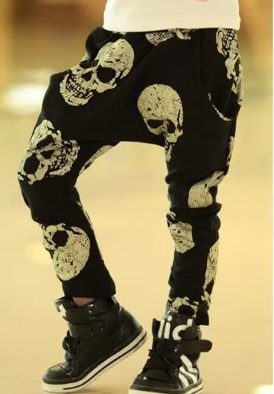 Новинка повседневные длинные осенние штаны для мальчиков и девочек детские с