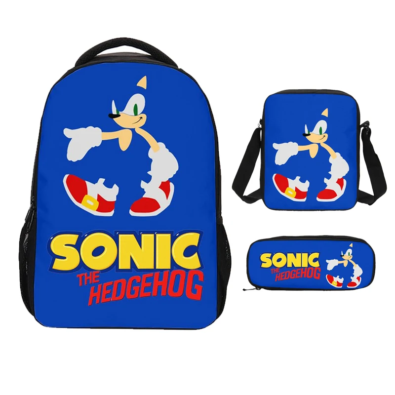 2020 3 предмета в комплекте нижнее белье с рисунком из мультфильма трусы Sonic зубная