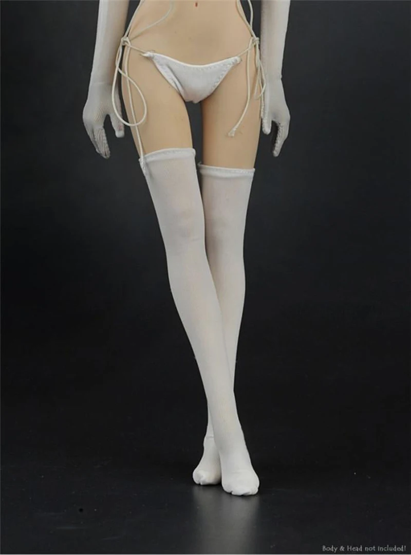 1/6 Scale Female Clothing Accessories Chinese Style Cheongsam Costume White Set for 12'' Female PH Figure Body