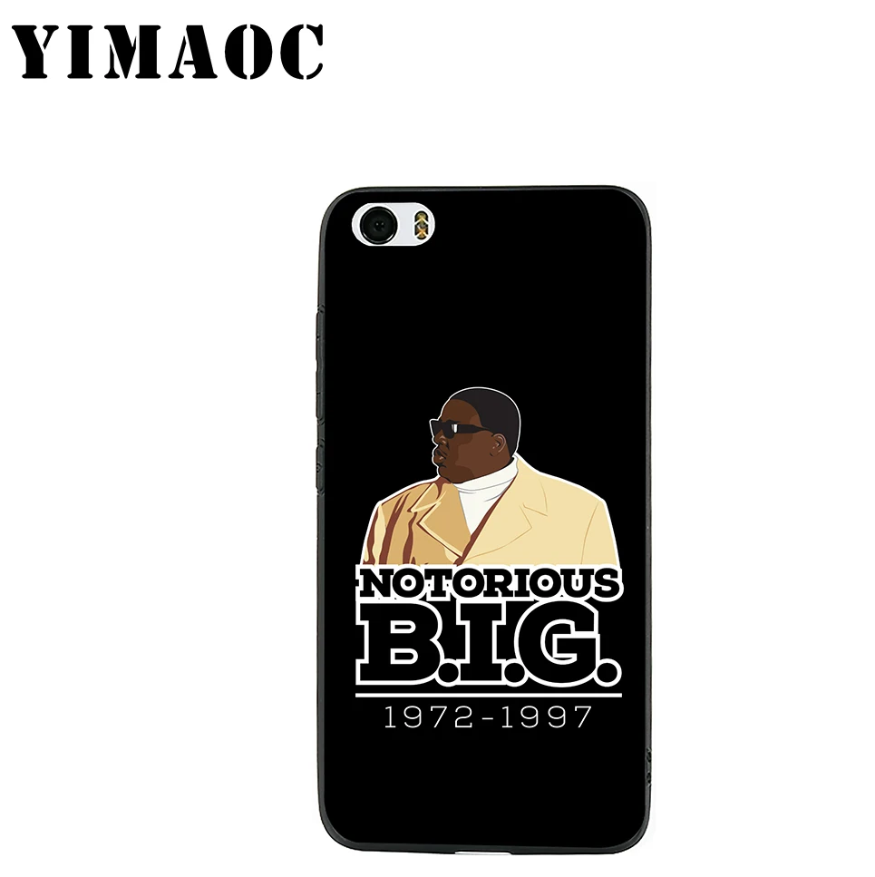 YIMAOC The Notorious B.I.G Soft Silicone Case for Xiaomi Redmi Note 9 Mi 8 Se 7 6 6A A1 A2 4X 4A 5A 5 MAX 3 MiA1 |