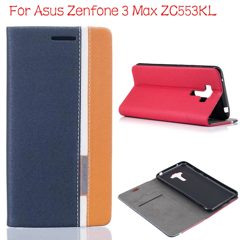 DIYABEI для Asus ZC553KL чехол для телефона кожаный флип-чехол для ZC553KL слот для карт для Asus Zenfone 3 Max ZC553KL 5," чехол s аксессуар