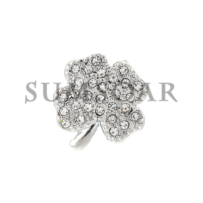 Somsoar ювелирные изделия Красивый клевер подходят для кожаного браслета и подвески