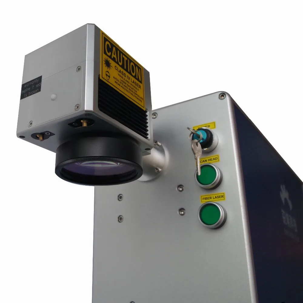 Дешевая промышленная 30 Вт волоконная лазерная маркировочная машина|Фрезы по