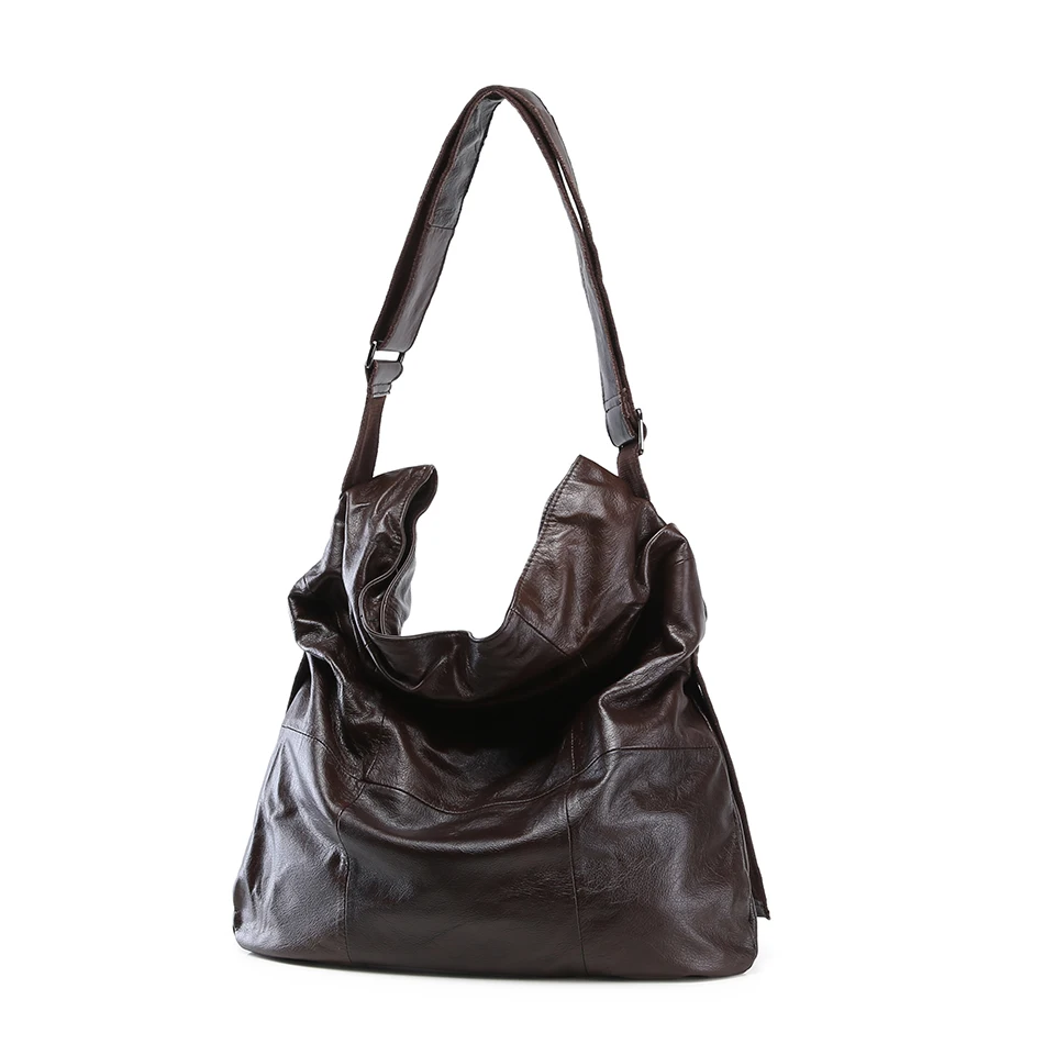 Повседневная женская сумка XINDI из мягкой натуральной коровьей кожи модные сумки