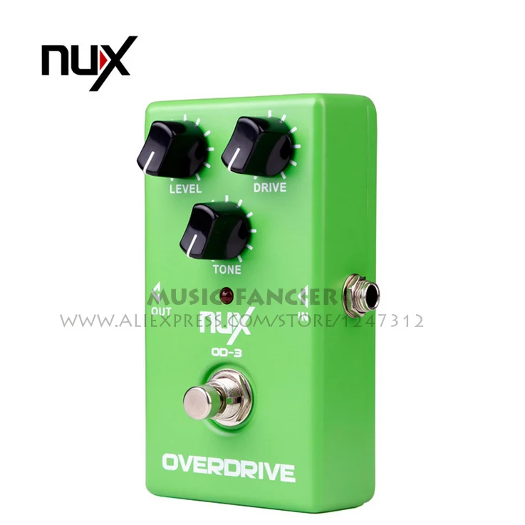 Винтажный усилитель для гитарных эффектов NUX OD-3 Overdrive педаль создания истинное