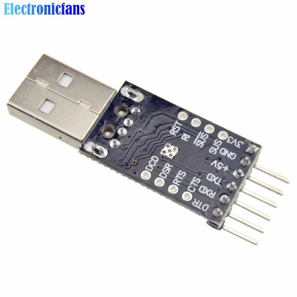 5 шт./лот CP2102 USB 2 0-TTL UART модуль 6-контактный последовательный преобразователь STC