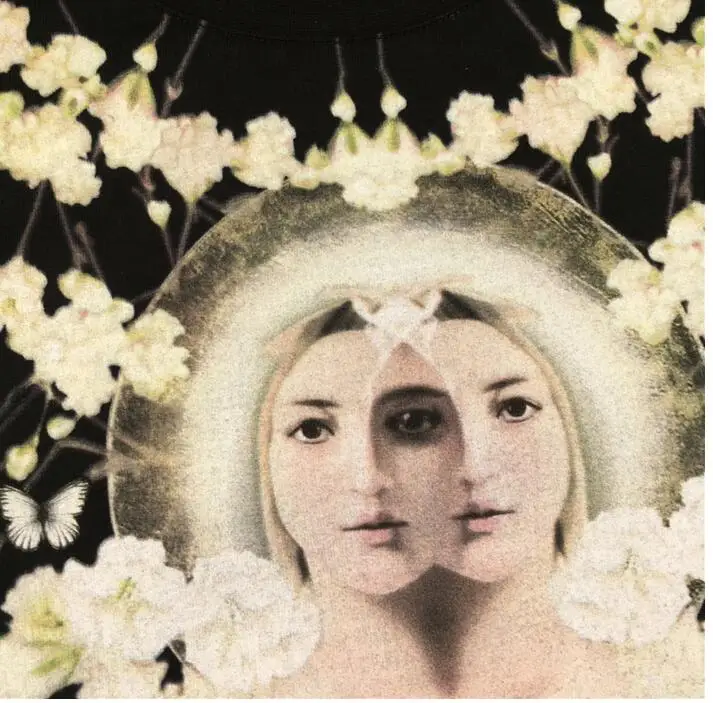 Новинка 19 Футболки унисекс с изображением девы Марии и жасмина футболки в стиле