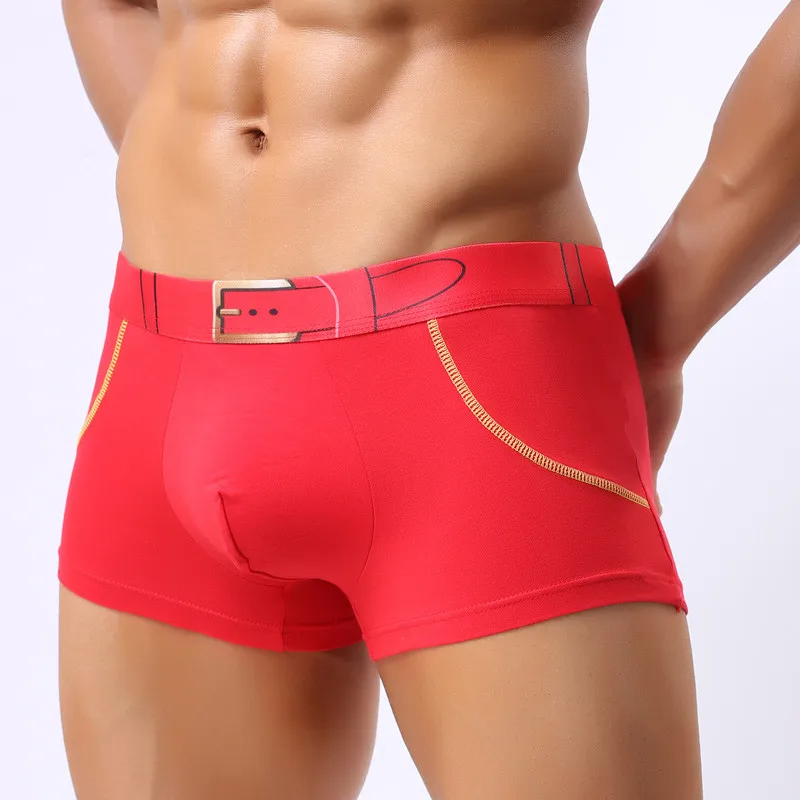 Брендовые новые мужские трусы боксеры модное мужское хлопковое нижнее белье