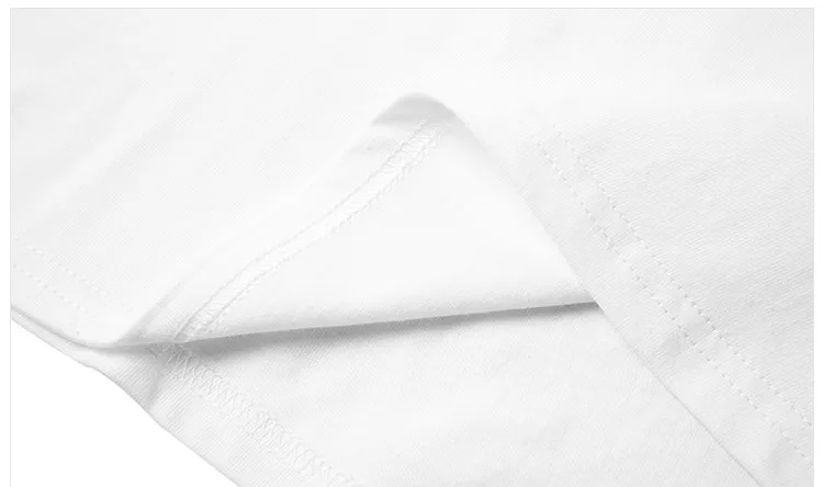 2019 Новинка Летнее Для мужчин короткий рукав Футболка с круглым вырезом 100%