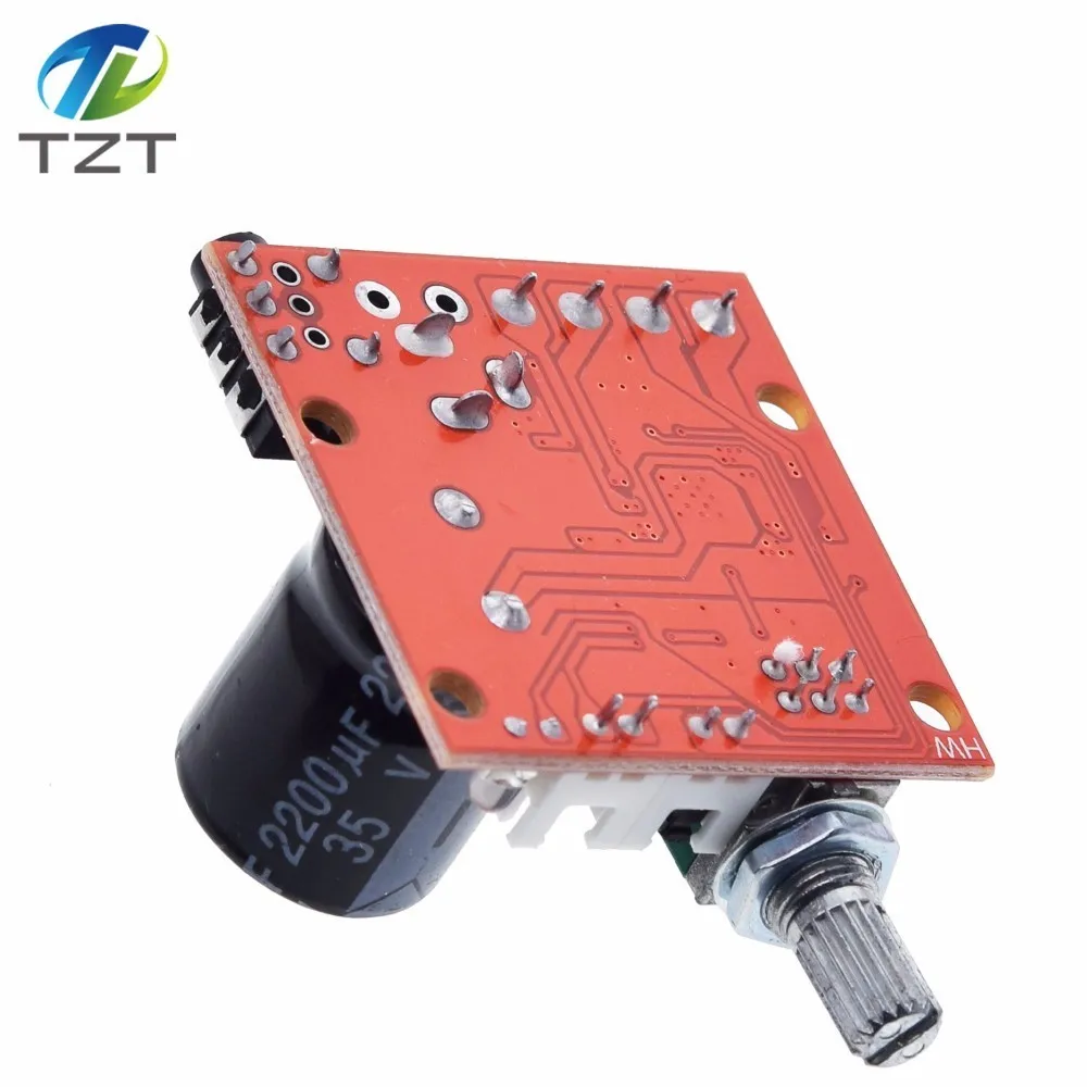 12 В Mini Hi Fi PAM8610 аудио стерео усилитель платы 2X10W двухканальный D Класс по самой