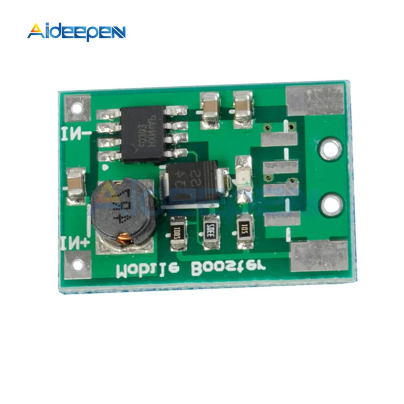 2V-5V to 5V 1200MA Мини DC-DC повышающий преобразователь постоянного тока Step Up модуль доска 1 V/2 V-5 в до 5 В пост 500mA 600mA/1200MA 1.2A Max для платы Arduino - Цвет: 2V-5V to 5V 1200MA