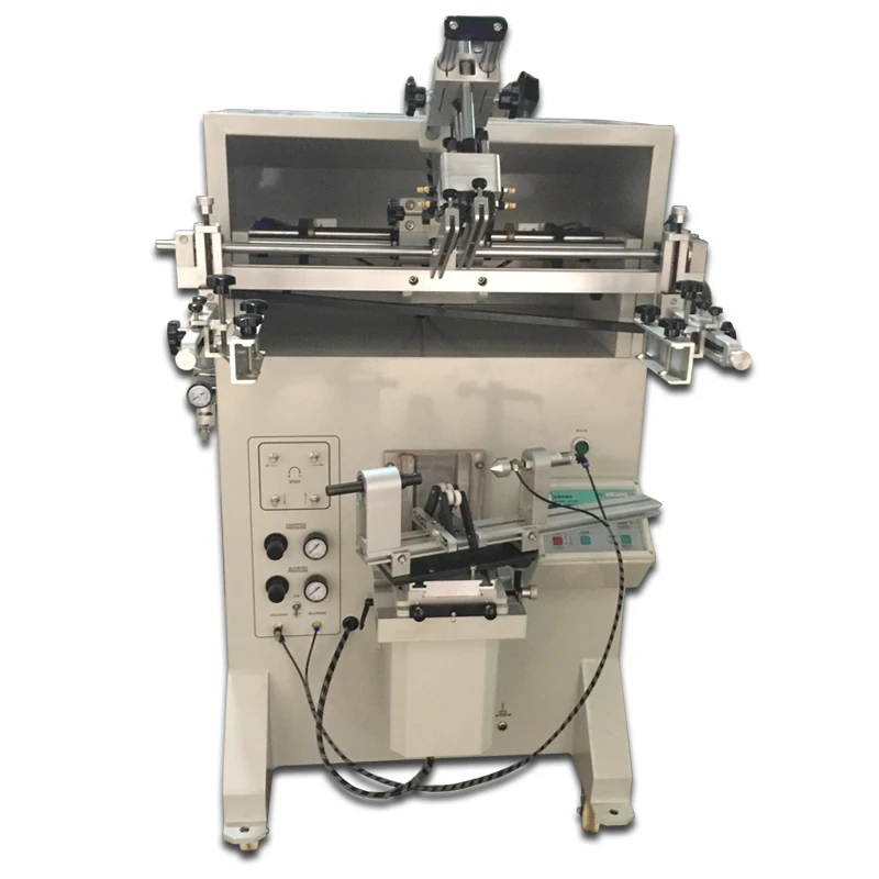 

max printing dia 80mm automatic round silk screen printing machine