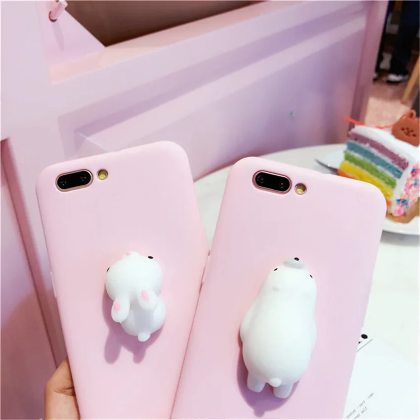 Милый мягкий чехол для Huawei NOVA 2 с рисунком кролика котенка кота медведя