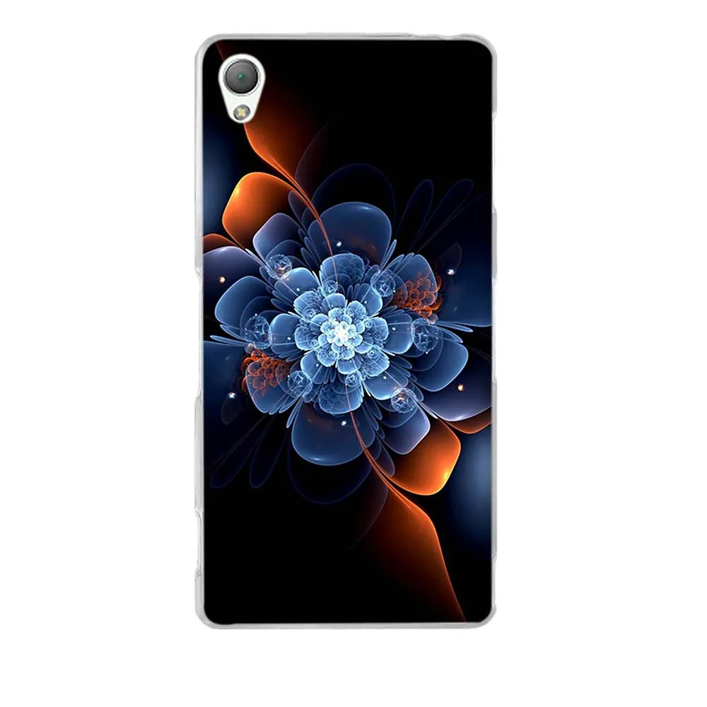 25 Тонкий силиконовый чехол-бампер для sony Xperia Z3, D6603, D6643, D6653, D6633, чехол с романтическим рисунком 5,2 дюйма - Цвет: 25
