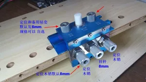Инструмент для деревообработки, дырокол для деревянных штифтов с гравировальным станком для пробивания бокового отверстия