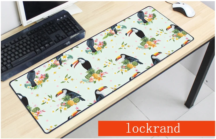 Фламинго коврик для игровой мыши Самый дешевый 800x300x3mm HD печати ноутбук