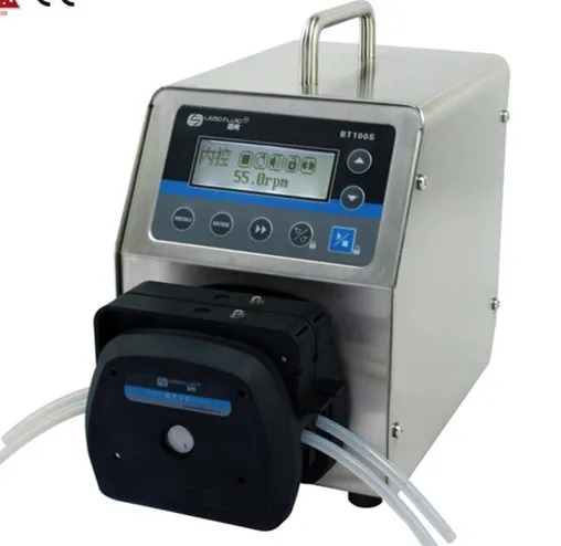 BT100S DT15 26 Lab низкоточный поток электрическая перистальтическая дозирующая помпа с