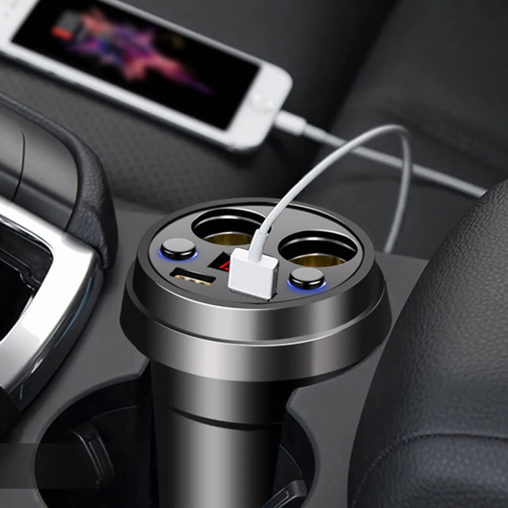 Автомобильное зарядное устройство с двумя USB-портами 5 В 3 1 А | Мобильные телефоны