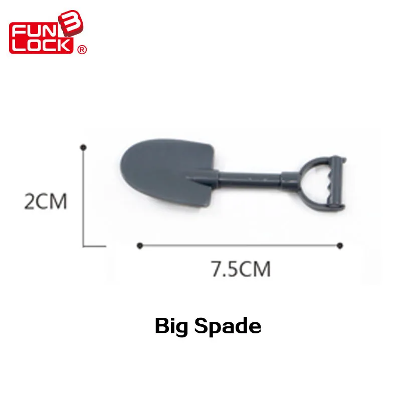 6 шт./компл. Funlock Duplo забавные сельскохозяйственные инструменты блочные игрушки