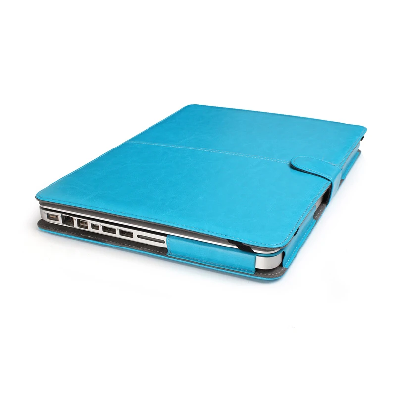 Чехол из искусственной кожи для Apple macbook Air Pro с Retina 11 12 13 15 дюймов Macbook кожаный чехол