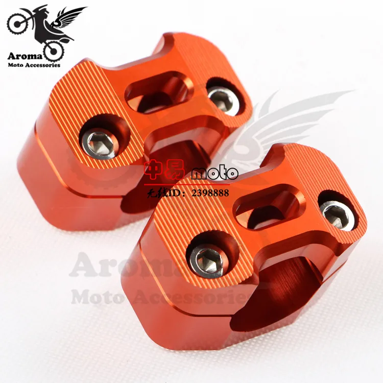 Лидер продаж алюминиевая цветная кронштейн для мотоцикла с ЧПУ зажим кронштейна