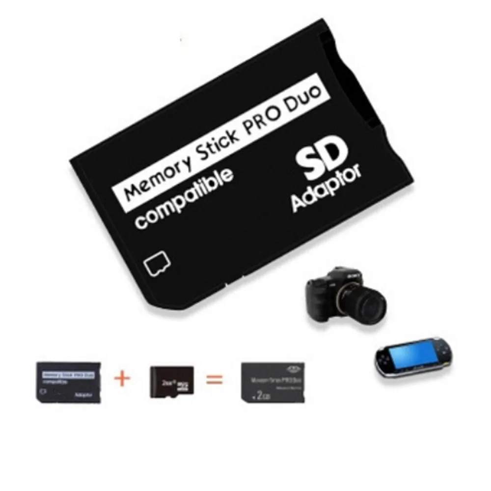 128 Мб до 2 Гб Micro SD адаптер SDHC TF к палочке памяти MS Pro Duo конвертер чехол для карты КПК